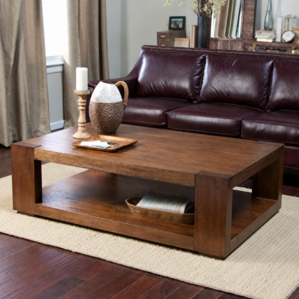 Nordic Oak Modern Coffee Table